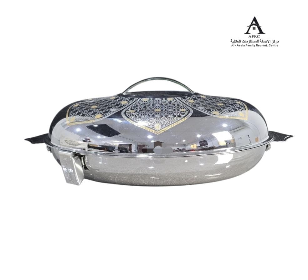 ELLIPSE SHIREEN Elite Gold Stainless Steel Hot Pot - Keep Your Meals Warm in Style