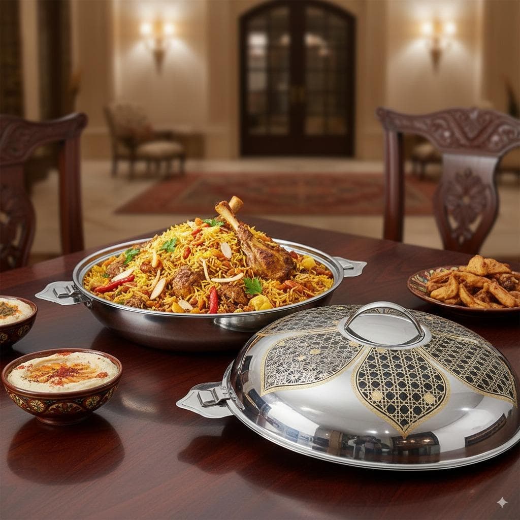 Pradeep Sanaa Luxury Petal Hot Pot - Keep Your Arabic Delicacies Warm in Style