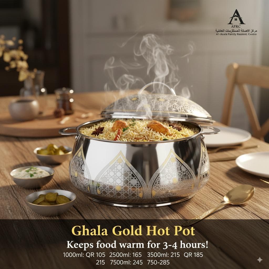Elevate Your Dining Experience with the Ghala Gold Stainless Steel Hot Pot