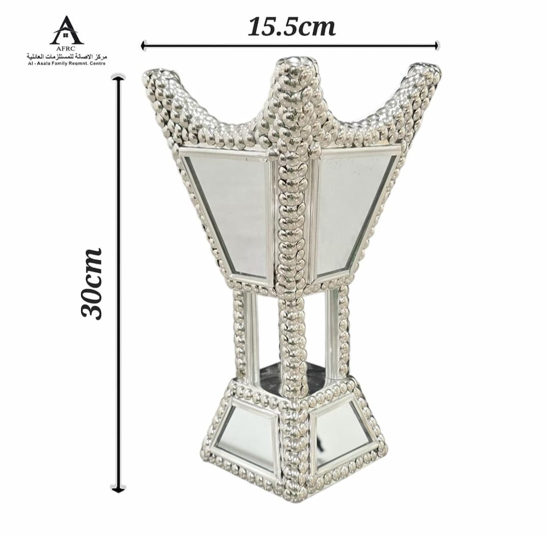 Handcrafted Mirror Incense Burner - Elegant & Aromatic Home Decor 1415-Q